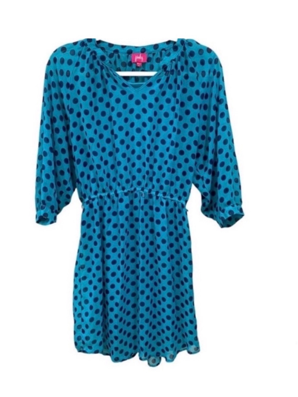 Pinky Girl’s Polka Dot Dress